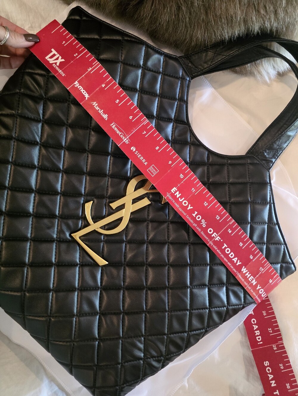 YSL Initial Tote - Picture 7 of 13